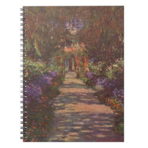 Claude Monet - Gartenweg - 1902 Anteckningsbok