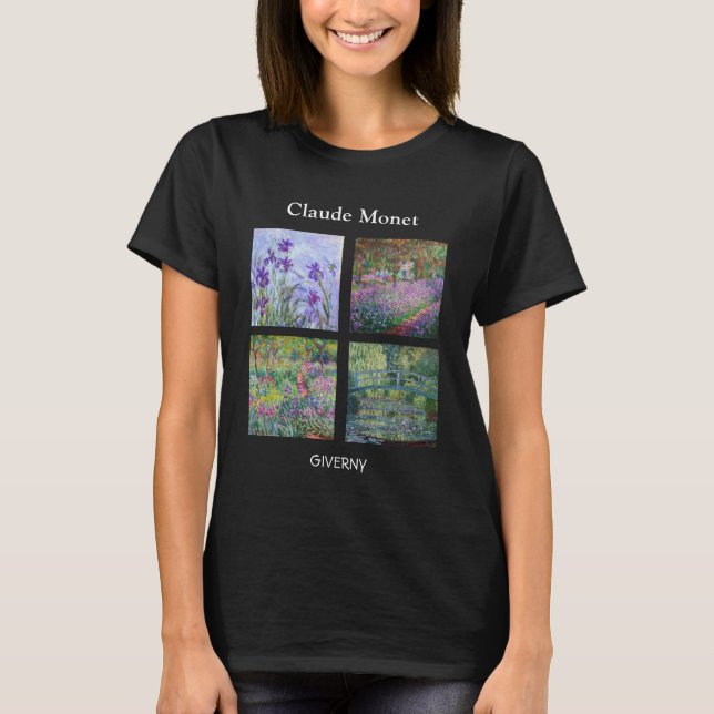 Claude Monet - Giverny Masterbit Selection T Shirt (Framsida)