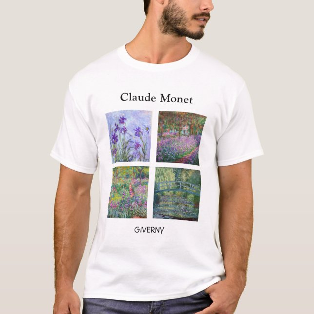 Claude Monet - Giverny Masterbit Selection T Shirt (Framsida)