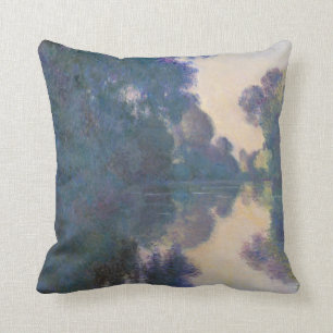 Claude Monet God morgon på Seine nära Giverny Kudde