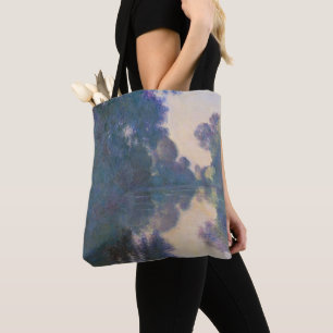 Claude Monet God morgon på Seine nära Giverny Tygkasse