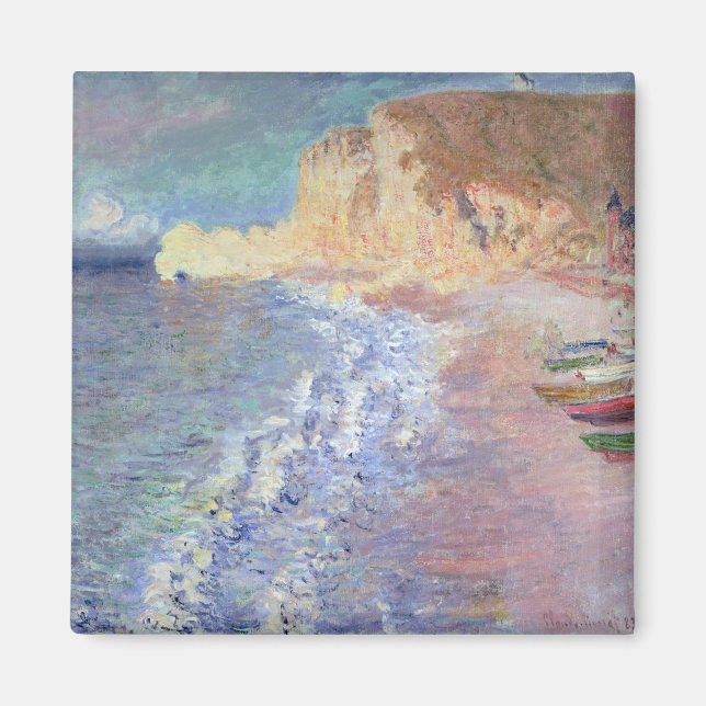 Claude Monet | God morgon vid Etretat Magnet (Framsidan)