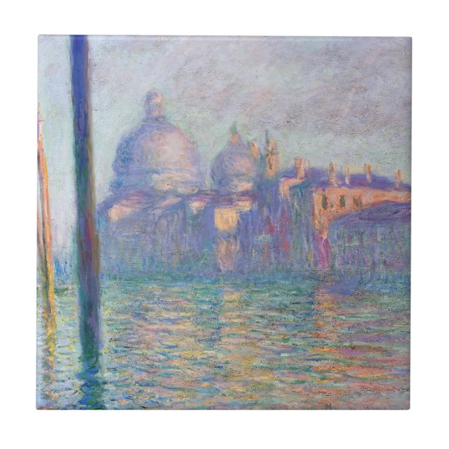 Claude Monet - Grand Canal, Venedig Kakelplatta (Framsidan)
