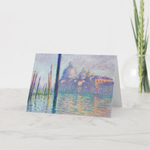 Claude Monet - Grand Canal, Venedig Kort