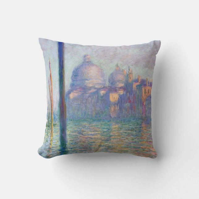 Claude Monet - Grand Canal, Venedig Kudde (Framsida)