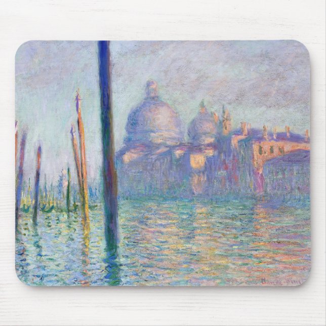 Claude Monet - Grand Canal, Venedig Musmatta (Framsidan)