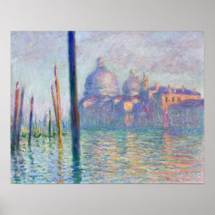 Claude Monet - Grand Canal, Venedig Poster