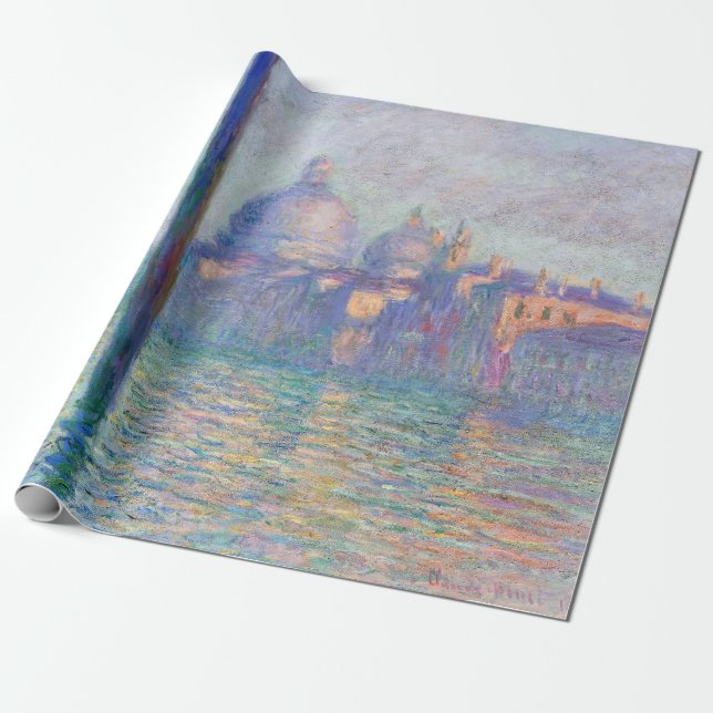 Claude Monet - Grand Canal, Venedig Presentpapper (Utrullad)