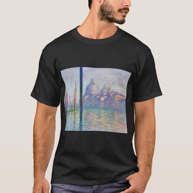 Claude Monet - Grand Canal, Venedig T Shirt (Framsida)