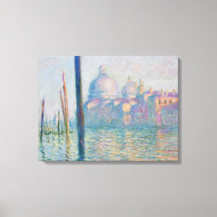 Claude Monet Grand Canal Venice Italien Travel Canvastryck