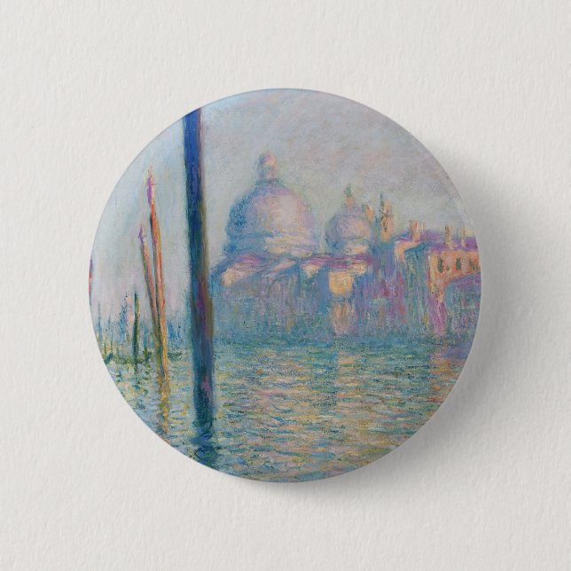 Claude Monet Grand Canal Venice Italien Travel Knapp (Framsida)
