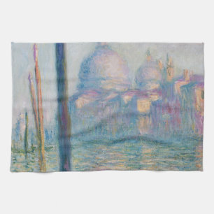 Claude Monet Grand Canal Venice Italien Travel Kökshandduk