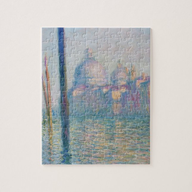 Claude Monet Grand Canal Venice Italien Travel Pussel (Vertikal)