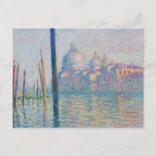 Claude Monet Grand Canal Venice Italien Travel Vykort