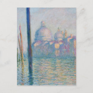 Claude Monet Grand Canal Venice Italien Travel Vykort