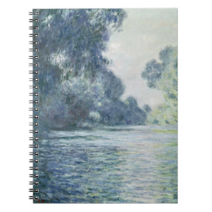 Claude Monet gren av Seinen nära Giverny Anteckningsbok