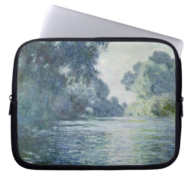 Claude Monet | gren av Seinen nära Giverny Laptop Sleeve (Framsidan)