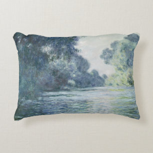 Claude Monet gren av Seinen nära Giverny Prydnadskudde