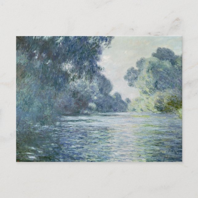 Claude Monet | gren av Seinen nära Giverny Vykort (Framsida)