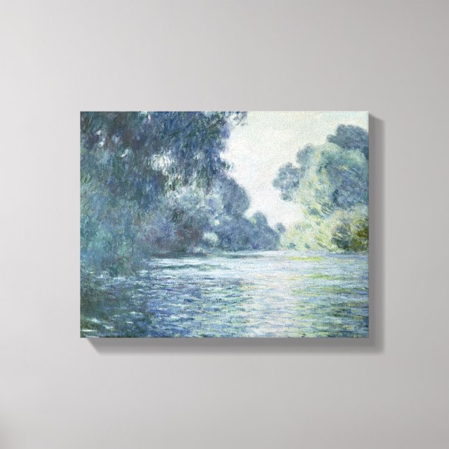 Claude Monet | Gren i Seine nära Giverny Canvastryck (Framsida)