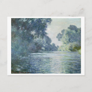 Claude Monet Gren i Seine nära Giverny Vykort