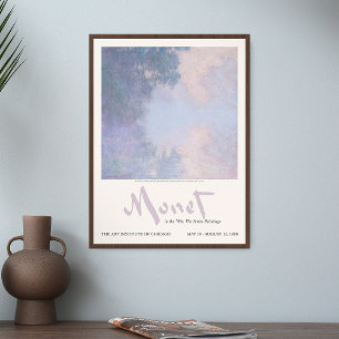 Claude Monet Gren Seine nära Giverny 1897 Art. Poster