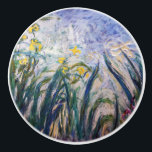 Claude Monet - Gult och Lila Irises Knopp<br><div class="desc">Gult och Lila Irises/Iris jaunes et mauves - Claude Monet,  Oil on Canvas,  1924-1925</div>