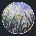 Claude Monet - Gult och Lila Irises Knopp<br><div class="desc">Gult och Lila Irises/Iris jaunes et mauves - Claude Monet,  Oil on Canvas,  1924-1925</div>