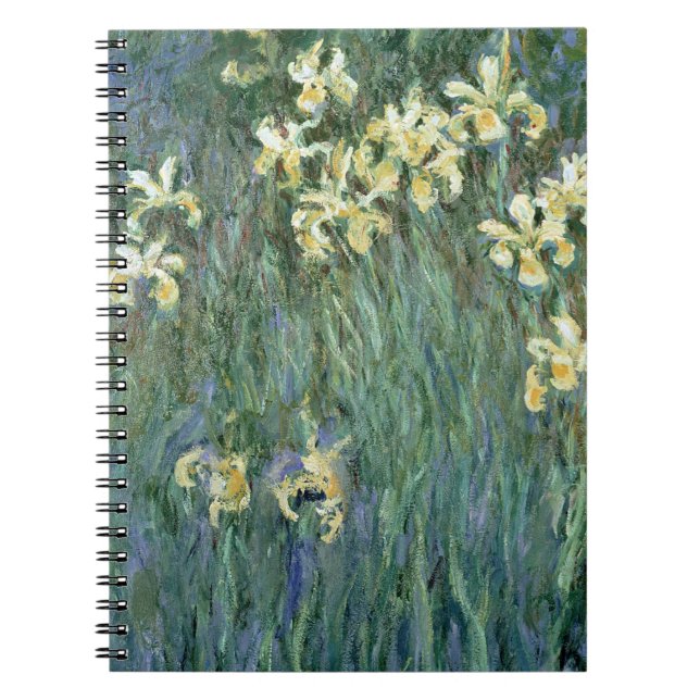 Claude Monet | gultirisesna Anteckningsbok (Framsidan)