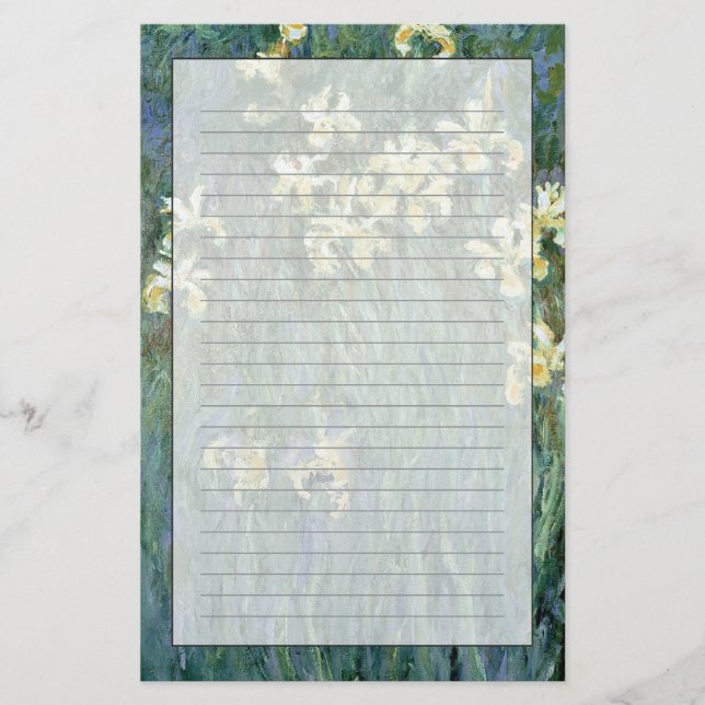 Claude Monet | gultirisesna Brevpapper (Framsida)