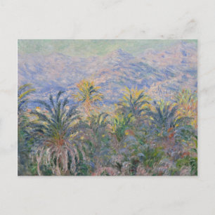 Claude Monet Handflatan Träd vid Bordighera Vykort