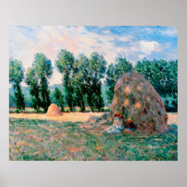 Claude Monet, Haystacks, 1890 Poster