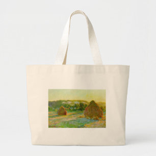 Claude Monet / Haystacks Jumbo Tygkasse