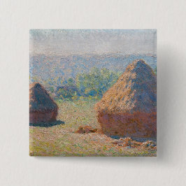 Claude Monet - Haystacks, slutet av sommaren Knapp