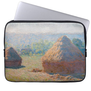 Claude Monet - Haystacks, slutet av sommaren Laptop Fodral