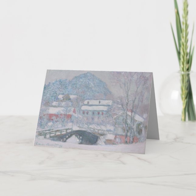 Claude Monet Helgkort (Framsida)