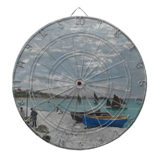 Claude Monet himmel fördunklar hav för fartygfrakt Piltavla