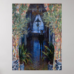 Claude Monet - hörnet av Apartment Poster