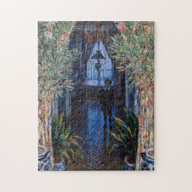Claude Monet - hörnet av Apartment Pussel (Vertikal)