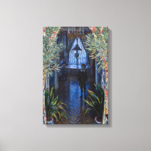 Claude Monet - Hörnet av lägenheten Canvastryck
