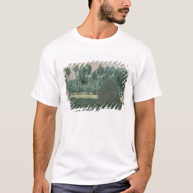 Claude Monet | höstackar near Giverny, c.1884-89 Tee Shirt (Framsida)