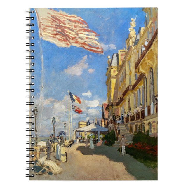 Claude Monet - Hotel des Roches Noires, Trouville Anteckningsbok (Framsidan)