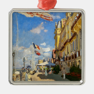 Claude Monet - Hotel des Roches Noires, Trouville Julgransprydnad Metall