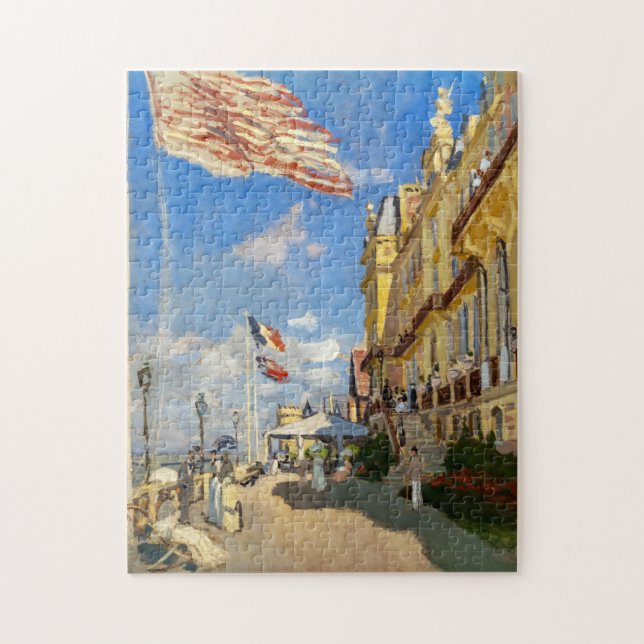 Claude Monet - Hotel des Roches Noires, Trouville Pussel (Vertikal)