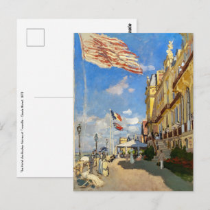 Claude Monet - Hotel des Roches Noires, Trouville Vykort