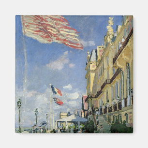 Claude Monet   hotelldesen Roches Noires Magnet