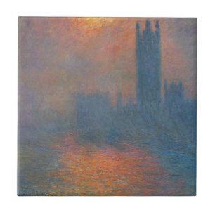 Claude Monet - House of Parliament London Kakelplatta