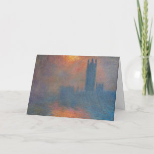 Claude Monet - House of Parliament London Kort