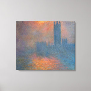Claude Monet - Houses of Parliament London Canvastryck