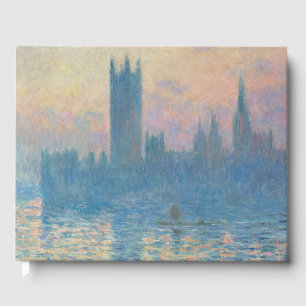 Claude Monet Houses of Parliament Solnedgång Gästböcker